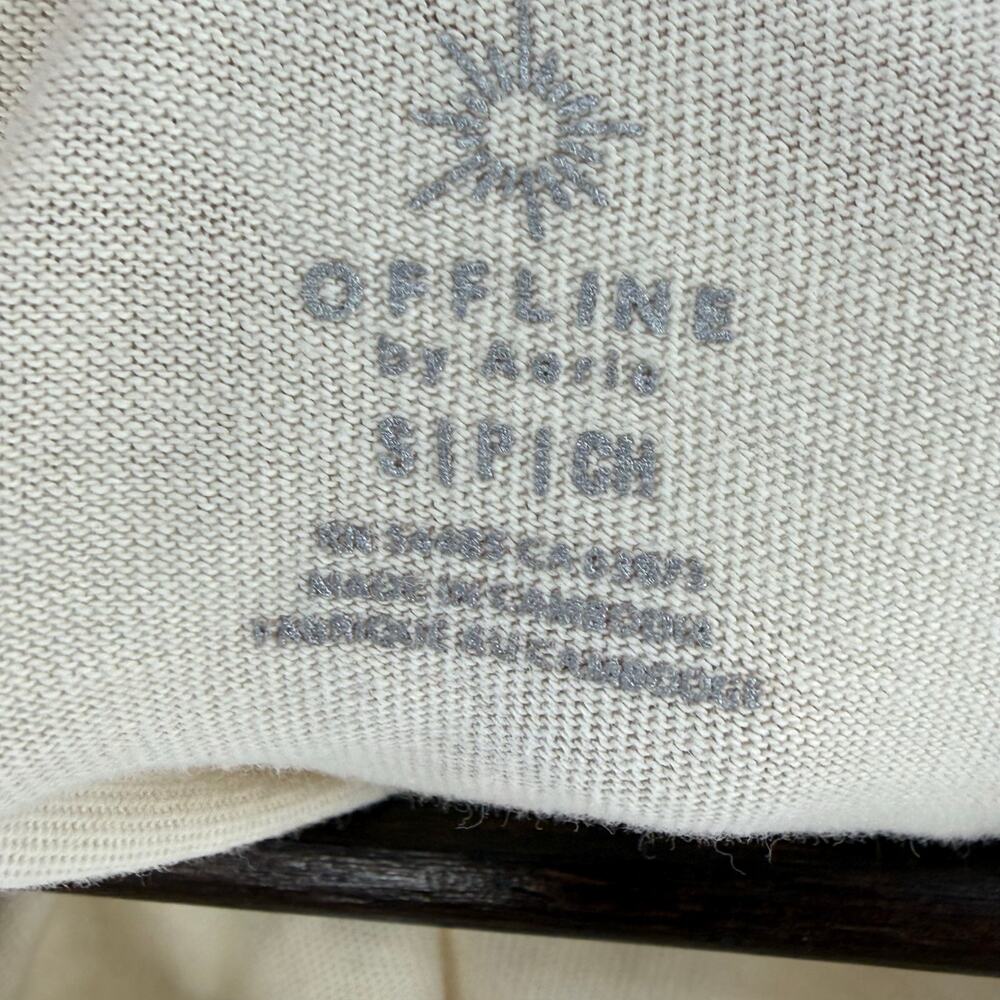 OFFLINE by Aerie Sportyish Cropped Tee Small - Picture 3 of 3
